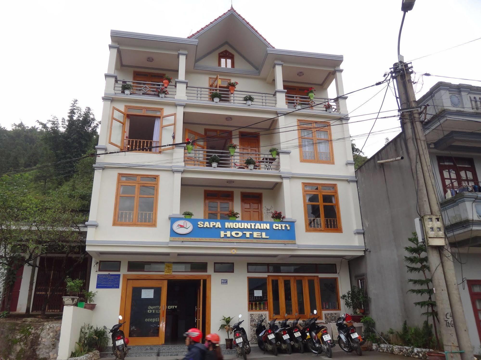 Sapa Mountain City Hotel Exterior photo